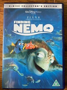 Buscando a Nemo DVD 2003 Pixar Walt Disney Animación Película Clásica 2-Discs