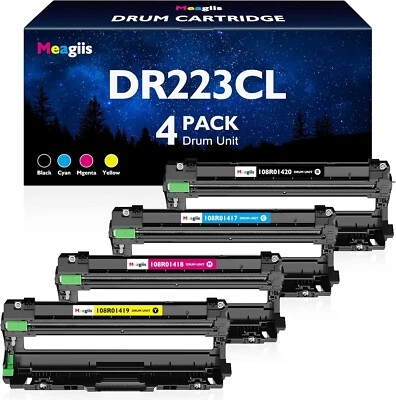 ** 全新兄弟鼓单元 | DR223CL / 108R01420 | 黑色/颜色 | 4 件装 ** — 第 1/4 张图片