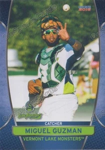 2016 Vermont Lake Monsters Miguel Guzman RC Rookie Athletics - Picture 1 of 1
