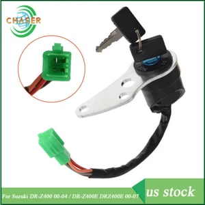 For Suzuki DR-Z400 00-04 / DR-Z400E DRZ400E 00-07 Ignition Key Switch US - Bild 1 von 10