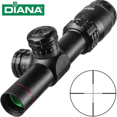 2-7X20 Mil-dot Optical Sight Rapid Target Acquisition for Hunting Riflescope - Image 1 of 4