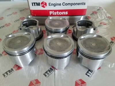 Toyota Supra 3.0Litre Turbo 1987-1992 Set of 6 Standard Pistons & Rings - Image 1 of 3