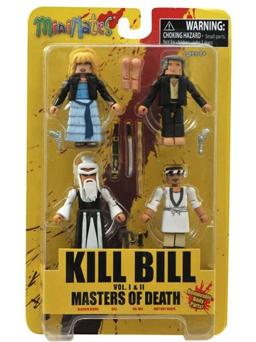 Diamond Select Toys Kill Bill Masters of Death Minimates Box Set of 4 Brand New Cover