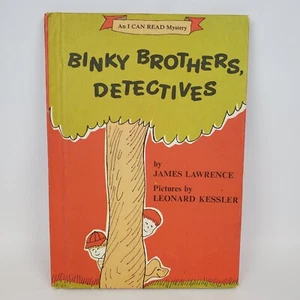 BINKY BROTHERS, DETECTIVES . JAMES LAWRENCE . HC 1968 .. AN I CAN READ MYSTERY - Picture 1 of 3
