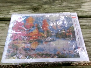 1 neue 12x16 Kreuzstich gestempelte Handarbeitssets mit Faden von b9987611@163.com - Bild 1 von 5