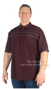Camisa polo grande para hombre Forge Jenten tallas 2XL 3XL 4XL 5XL 6XL 7XL 8XL - Imagen 1 de 4