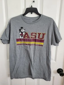 Blau 84 Arizona State University Disney grau Kurzarm T-Shirt Größe Medium - Bild 1 von 4