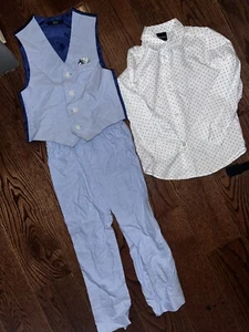 Boys Nautica 4piece Set Suit Size 5 #89 - Picture 1 of 6