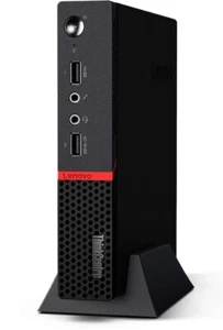 Refurbished Lenovo ThinkCentre M715Q AMD PRO-A10-7350B 16GB 512GB SSD Win 10 Pro - Afbeelding 1 van 2