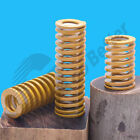 Light Load Duty Yellow Compression Die Spring Od=27Mm~50Mm Length=25Mm~300Mm
