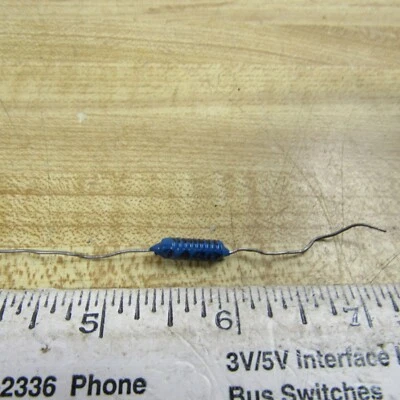 RADIOAFICIONADO CHOKE RF CHOKE .2 uHY 4A OHMITE Z-460 80 a 200 Mhz Foto 1 de 3