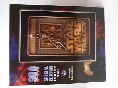 Rompecabezas tamaño póster 300 piezas The Star Wars Trilogy 1997 edición especial nuevo en caja Foto 1 de 2