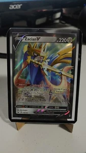 Zacian V - HOLO - 138/202 - Pokemon Sword & Shield - Base Set - Ultra Rare - NM - Picture 1 of 4
