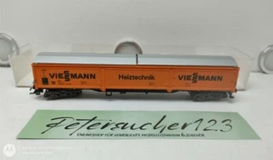 Fleischmann H0 DC 5386 vagone merci coperto / vagone tetto scorrevole Viessmann IMBALLO ORIGINALE - Foto 1 di 6
