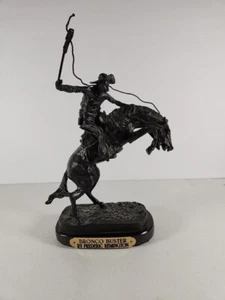 The Bronco Buster Frederic Remington Bronzeskulptur Vintage 8 Zoll - Bild 1 von 1