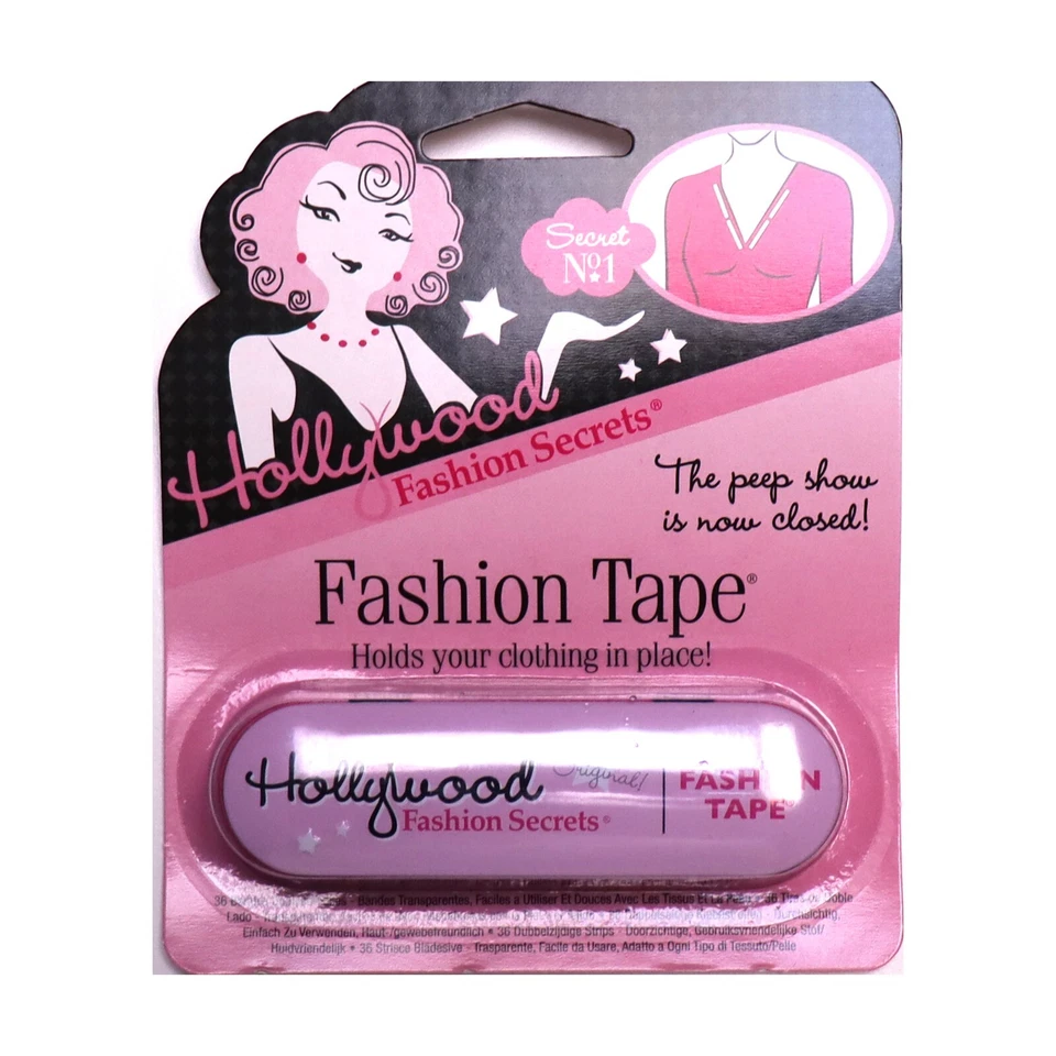 Hollywood Fashion Secrets Fashion Tape 36-Count – Double-Sided Clothing Adhesive - Image 1 of 1