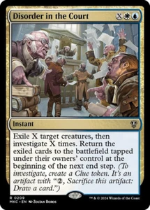 Disorder in the Court 0209 MTG Commander MKC Rare NP - Picture 1 of 1