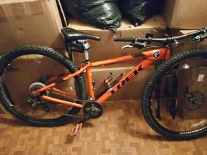 trek alpha aluminum mt bike 21 in orange mt bike Shimano ok condition - Picture 1 of 1