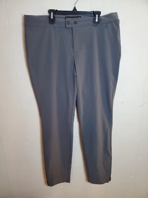 Pantalones de nailon para senderismo Gramicci para mujer talla 12 gris abertura Foto 1 de 4