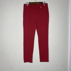 GOLFINO Water Repellent Trousers Red Size US 6 / Small - Picture 1 of 12