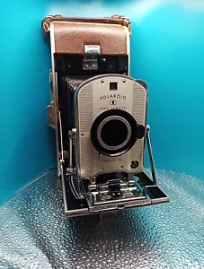 VINTAGE Leder Polaroid Landkamera Modell 95 Klappkamera ungetestet - Bild 1 von 17