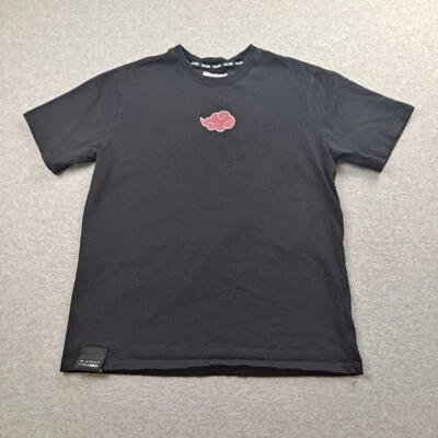 Team Liquid x 火影忍者衬衫男式中号黑色云标志动漫日本 T 恤 — 第 1/4 张图片