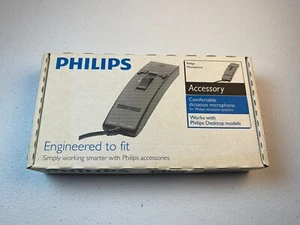 Philips LFH276/10 Dictation Microphone New Old Stock - Picture 1 of 8