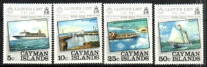 Cayman Islands Stamp 522-525  - Lloyd's List - Picture 1 of 1