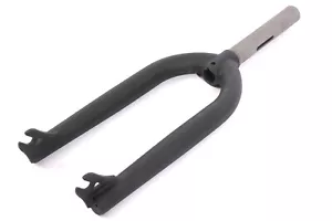 KHE SILENCER BMX Fork 20" CrMo AFFIX Ready 2.41lbs 1 1/8" Black 10mm - Picture 1 of 4