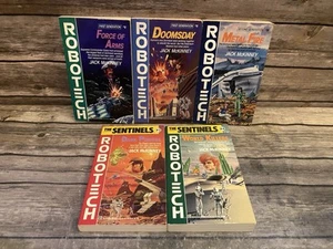 Jack McKinney Robotech Sentinels Del Rey Paperback Lot Of 5 Vintage Books - Picture 1 of 6