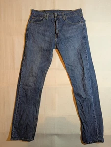 Pantalones de mezclilla Levi Strauss & Co. 505 para hombre 32x32 pierna recta lavado medio azul - Imagen 1 de 11