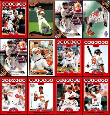 Lote de tarjetas Topps Opening Day Baltimore Orioles (59) - LA EDICIÓN MÁS RARA - POCAS... Foto 1 de 4