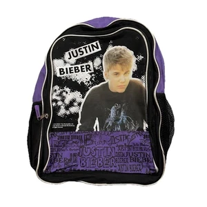 Justin Bieber Fever 2012 Backpack Bag Vintage - Picture 1 of 12