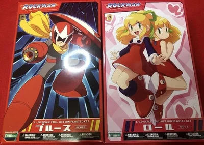 Megaman Roll Protoman Blues 1:10 Kotobukiya Model Kit SET Bulk - Image 1 of 4