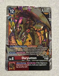 Ouryumon BT20-018 R Digimon Release Special Booster 2.5 NM - Picture 1 of 2