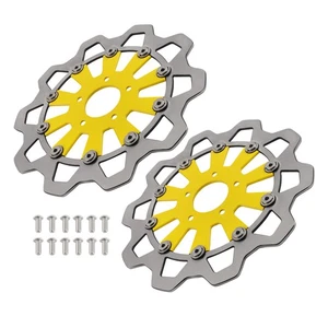 2x 299mm Front Brake Rotor Disc for Harley-Davidson Electra Glide CVO 2014-2021 - Bild 1 von 15