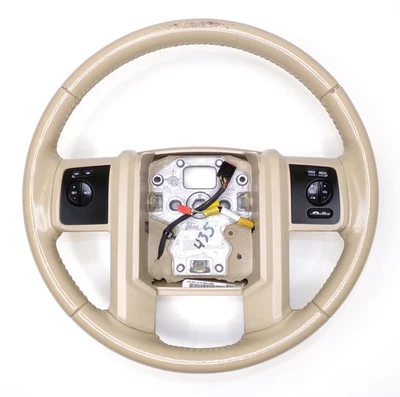 Volante de cuero Ford 08-16 F250 Superduty F-350 color tostado camel F-250 Foto 1 de 4