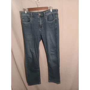 Pantalones de mezclilla Tommy Bahama azules para hombre 34x32 algodón elástico mezcla poliéster - Imagen 1 de 6