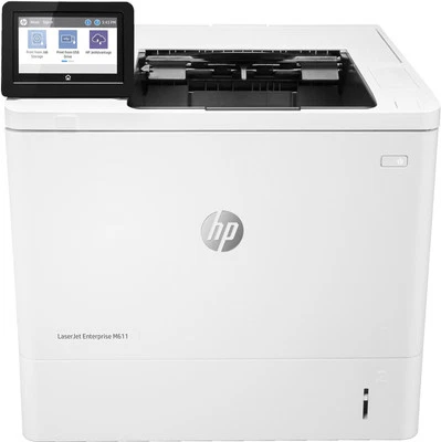HP Laserjet Enterprise M611dn A4 Mono Laser Printer - Image 1 of 4