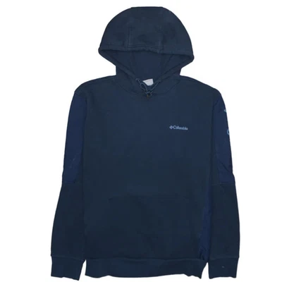 Columbia 90's Lightweight Pullover Hoodie Large Navy Blue - Image 1 of 4
