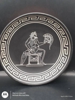 Reproduction Terracotta Greek Dish - Image 1 of 2