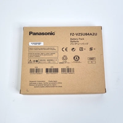 New Panasonic FZ-VZSU84A2U 6 Cell Standard Web Battery for FZ-G1 Toughpad - Image 1 of 4