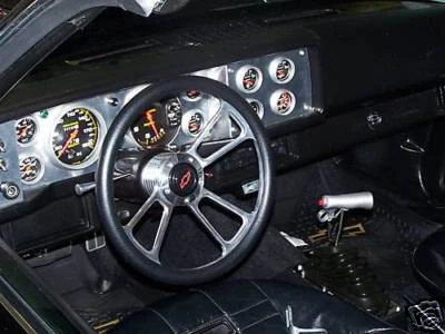 79 80 81 CAMARO ALUMINUM DASH GAUGE BEZEL PANEL CUSTOM FOR AUTOMETER GAUGES - Image 1 of 3