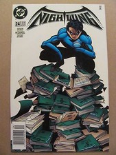 Nightwing #24 DC Comics 1996 Series Newsstand Edition 9.6 Near Mint+