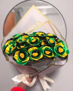 Jamaican Themed Roses (20 In This Bouquet) - Picture 1 of 2