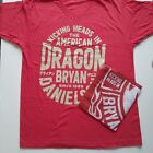 Bryan Danielson Pro Wrestling Crate Exclusive T Shirt Large And Flag Bundle New 