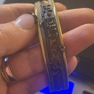 Vintage Armreif Armband - Kupfer - Messing - Sterlingsilber - 925-farbig Unisex - Bild 1 von 11