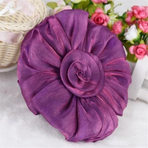 Rose Flower Curtain Tieback 6.7" Diameter Christmas Decorations 1 Pair Floral Ti - Picture 1 of 7