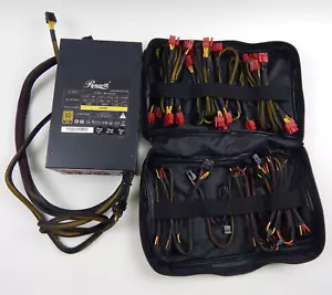 Rosewill Hercules 1600W Power Supply PSU 80 PLUS Gold w/ Wiring UNTESTED AS-IS - Picture 1 of 11