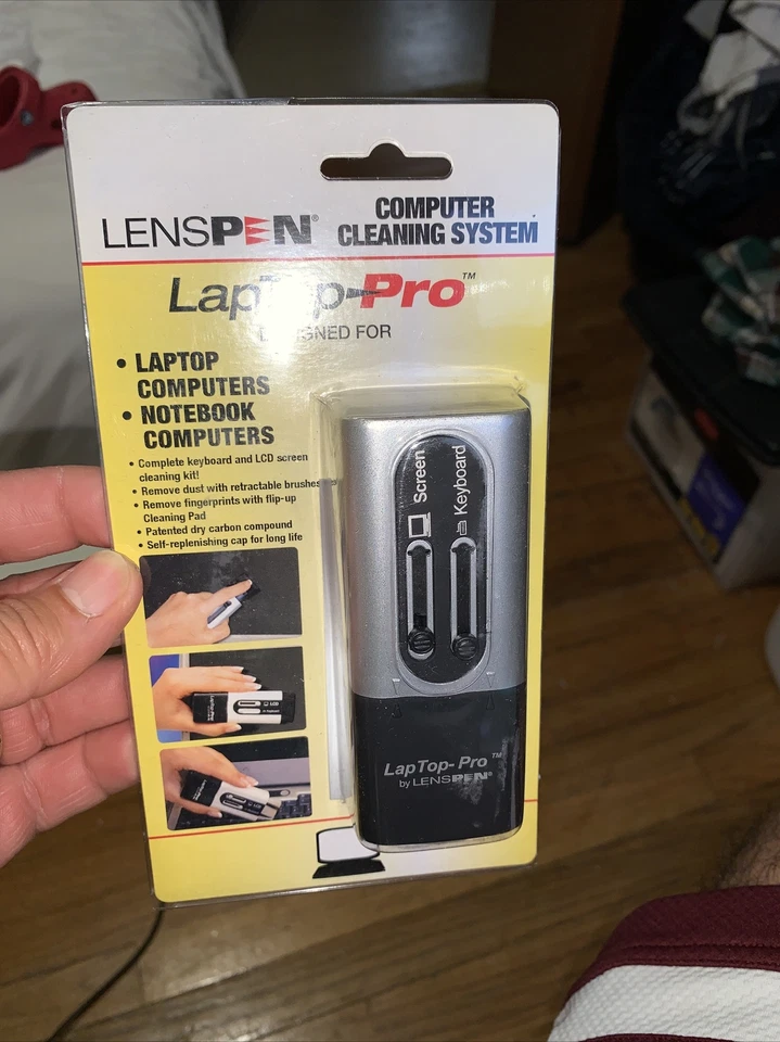 Sistema de limpieza de computadora profesional Lenspen 3 en 1 con almohadilla de limpieza reemplazable Foto 1 de 4